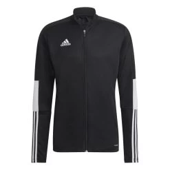 Adidas Tiro Essentials Jacke Herren Schwarz Weiß