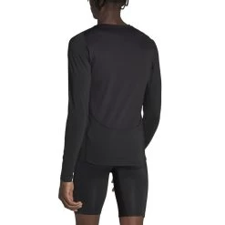 Adidas Techfit AEROREADY Longsleeve Herren Schwarz -Schiedsrichterausrüstung Geschäft HP0626 S 1280x1280