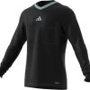 Adidas Schiedsrichter Referee 23 Langarm Trikot Herren Schwarz