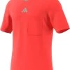 Adidas Schiedsrichter Referee 23 Trikot Herren Solar Rot, Kurzarm.