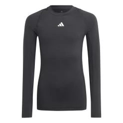Adidas Techfit AEROREADY Longsleeve Kinder Schwarz