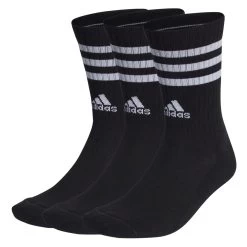 Adidas 3-Streifen Cushioned Crew Socken 3 Paar Herren Kinder
