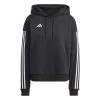 Adidas Tiro 23 Competition Cotton Hoodie Damen Schwarz Weiß