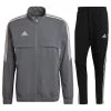 Adidas Condivo 22 Präsentationsanzug Herren Grau Schwarz