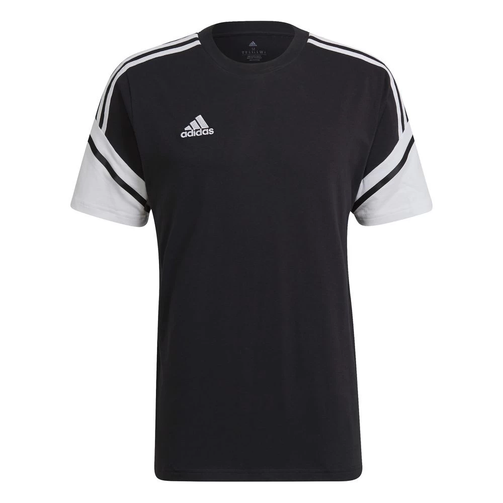 Adidas Condivo 22 T-Shirt Herren Schwarz Weiß 1 Adidas Condivo 22 T-Shirt Herren Schwarz Weiß