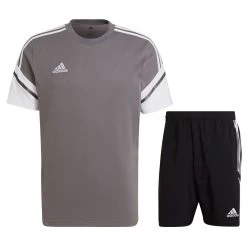Adidas Condivo 22 Trainingsset Herren Grau Schwarz