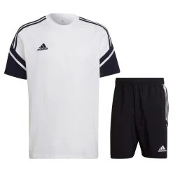 Adidas Condivo 22 Trainingsset Herren Weiß Schwarz
