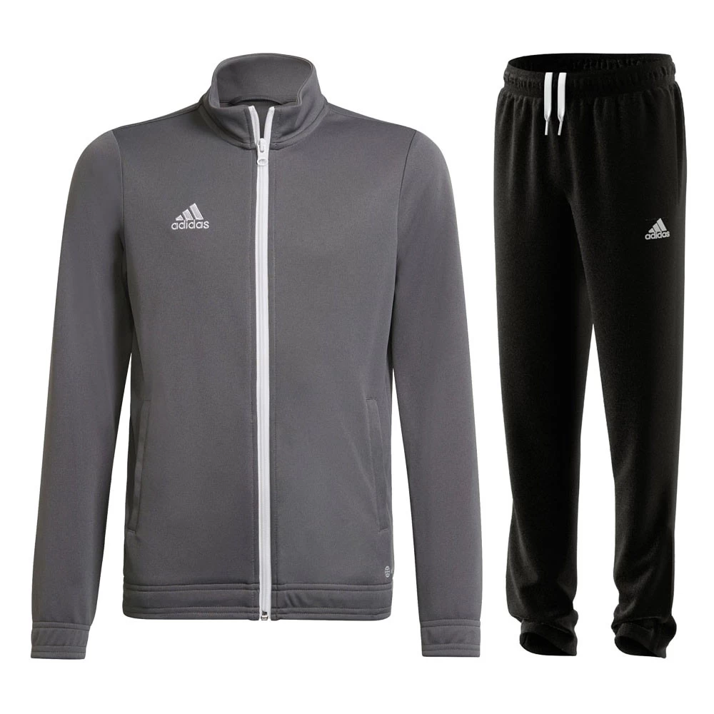 Adidas Entrada 22 Trainingsanzug Herren Grau Schwarz 1 Adidas Entrada 22 Trainingsanzug Herren Grau Schwarz