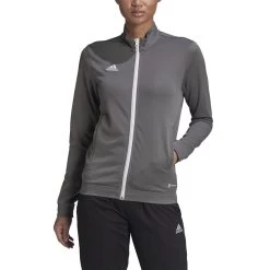 Adidas Entrada 22 Trainingsjacke Damen Grau Weiß -Schiedsrichterausrüstung Geschäft adidas entrada 22 trainingsjacke damen grau weib h57527 bynw 1280x1280