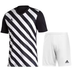 Adidas Entrada 22 Trikotset Herren Schwarz Weiß