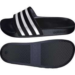 Adidas Fußball Adilette Aqua Slipper Badelatschen Herren Schwarz Weiß -Schiedsrichterausrüstung Geschäft adidas fubball adilette aqua slipper badelatschen herren schwarz f35543 4 1280x1280