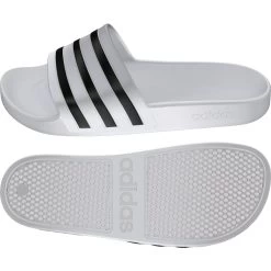 Adidas Fußball Adilette Aqua Slipper Badelatschen Herren Weiß Schwarz -Schiedsrichterausrüstung Geschäft adidas fubball adilette aqua slipper badelatschen herren weib f35539 4 Fw4F 1280x1280