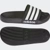 Adidas Herren Adilette Shower Badeschuhe Schwarz Weiß