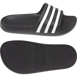 Adidas Kinder Adilette Aqua Badeschuhe Schwarz Weiß -Schiedsrichterausrüstung Geschäft adidas kinder adilette aqua badeschuhe schwarz weib f35556 28 cXfB 1280x1280