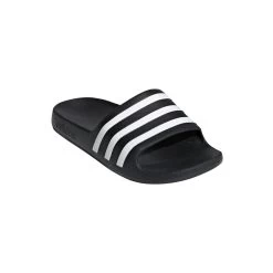 Adidas Kinder Adilette Aqua Badeschuhe Schwarz Weiß