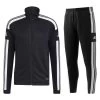 Adidas Polyesteranzug Squadra 21 Herren Schwarz Weiß