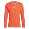 Adidas Schiedsrichter Langarm Trikot Referee 22 Herren Solar Rot
