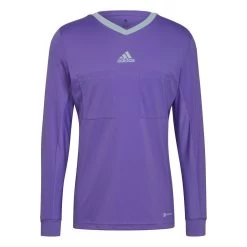 Adidas Schiedsrichter Langarm Trikot Referee 22 Herren Violett