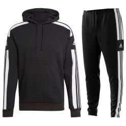 Adidas Squadra 21 Sweatanzug Herren Schwarz Weiß -Schiedsrichterausrüstung Geschäft adidas squadra 21 sweatanzug herren schwarz weib gt6634set LAcp 1280x1280
