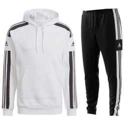 Adidas Squadra 21 Sweatanzug Herren Weiß Schwarz
