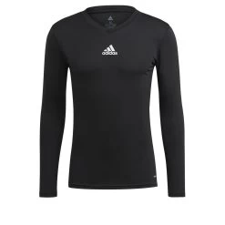 Adidas Team Base Longsleeve Kinder Schwarz