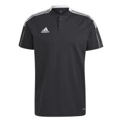 Adidas Tiro 21 Poloshirt Herren Schwarz