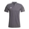 Adidas Tiro 21 Poloshirt Kinder Grau