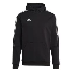 Adidas Tiro 21 Sweat Hoodie Kinder Schwarz