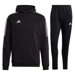 Adidas Tiro 21 Sweatanzug Kinder Schwarz