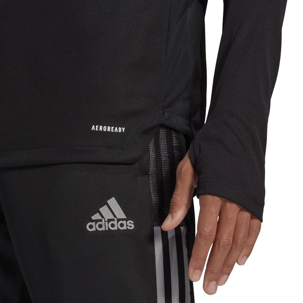Adidas Tiro 21 Trainingsoberteil Herren Schwarz 4 Adidas Tiro 21 Trainingsoberteil Herren Schwarz – Bild 4