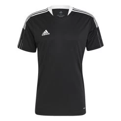 Adidas Tiro 21 Trainingstrikot Herren Schwarz Weiß