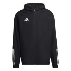 Adidas Tiro 23 Competition Allwetterjacke Herren Schwarz Weiß