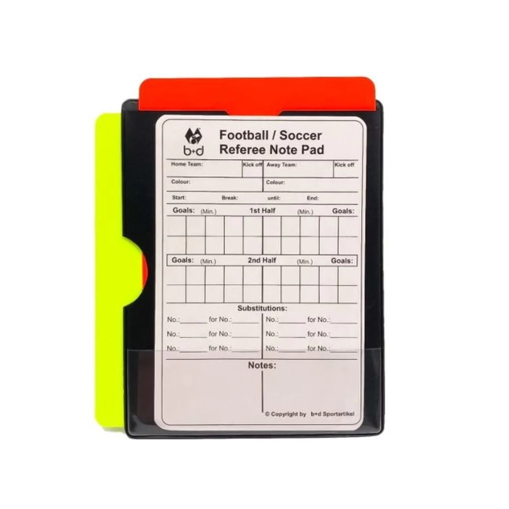 B+D Fußball Schiedsrichter Kartenset Kompakt FB Niederlaendisch 1 B+D Fußball Schiedsrichter Kartenset Kompakt FB Niederlaendisch