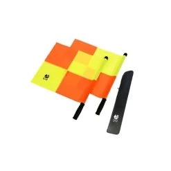 B+D Linienrichterfahnen Paar Mit Tasche Worldline I