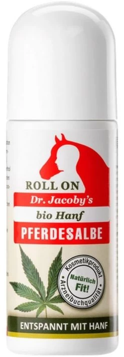 Dr. Jacoby's Pferdesalbe Hanf Roll On 75 Ml