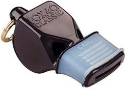 Fox 40 Fußball Schiedsrichter Pfeife Fox Classic CMG Schwarz