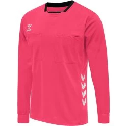 Hummel Schiedsrichter Chevron Trikot Langarm Herren Pink