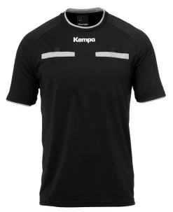 Kempa Handball Schiedsrichter Trikot Herren Kinder Kurzarmshirt Schwarz