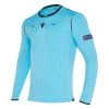 Macron Fußball 1/1-Arm-Shirt UEFA Referee 19 Schiedsrichter Trikot Herren Hellblau 58014340