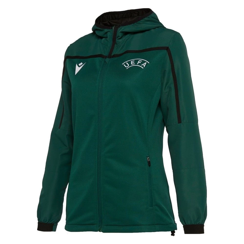 Macron Fußball Kapuzensweat UEFA Referee 19 Schiedsrichter Hoodie Damen 1 Macron Fußball Kapuzensweat UEFA Referee 19 Schiedsrichter Hoodie Damen