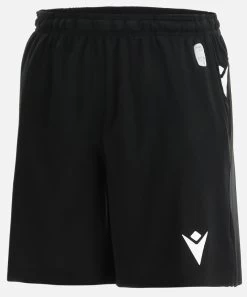 Macron Schiedsrichter Shorts UEFA 2021 Damen Schwarz