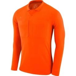 Nike Herren Fußball Dry Langarm Schiedsrichter Trikot Orange