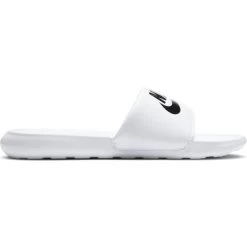 Nike Victori One Damen Slides Weiß Schwarz
