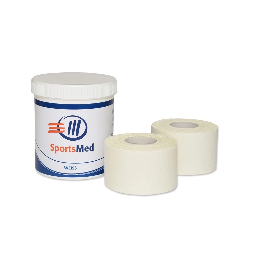 Sportsmed Training Sporttape 2er Dose Weiß 1 Sportsmed Training Sporttape 2er Dose Weiß